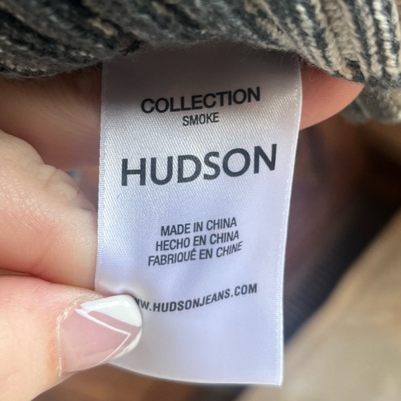 Hudson free thinkers distressed two tone ribbed sweater men’s medium NWT - Picture 8 of 11